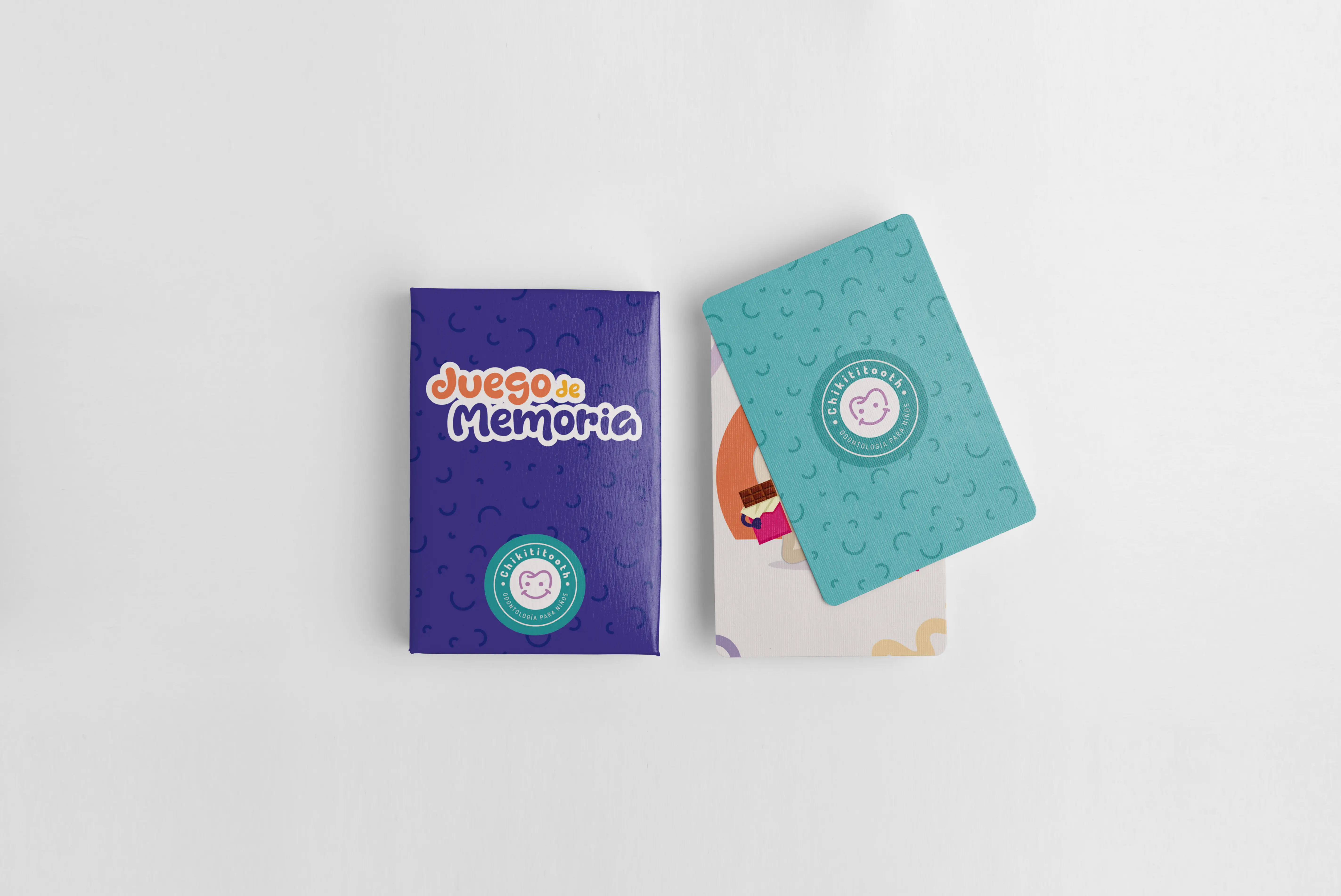 Juego de mesa personalizado para marca de niños, con plastificado y caja de empaque brandeado.